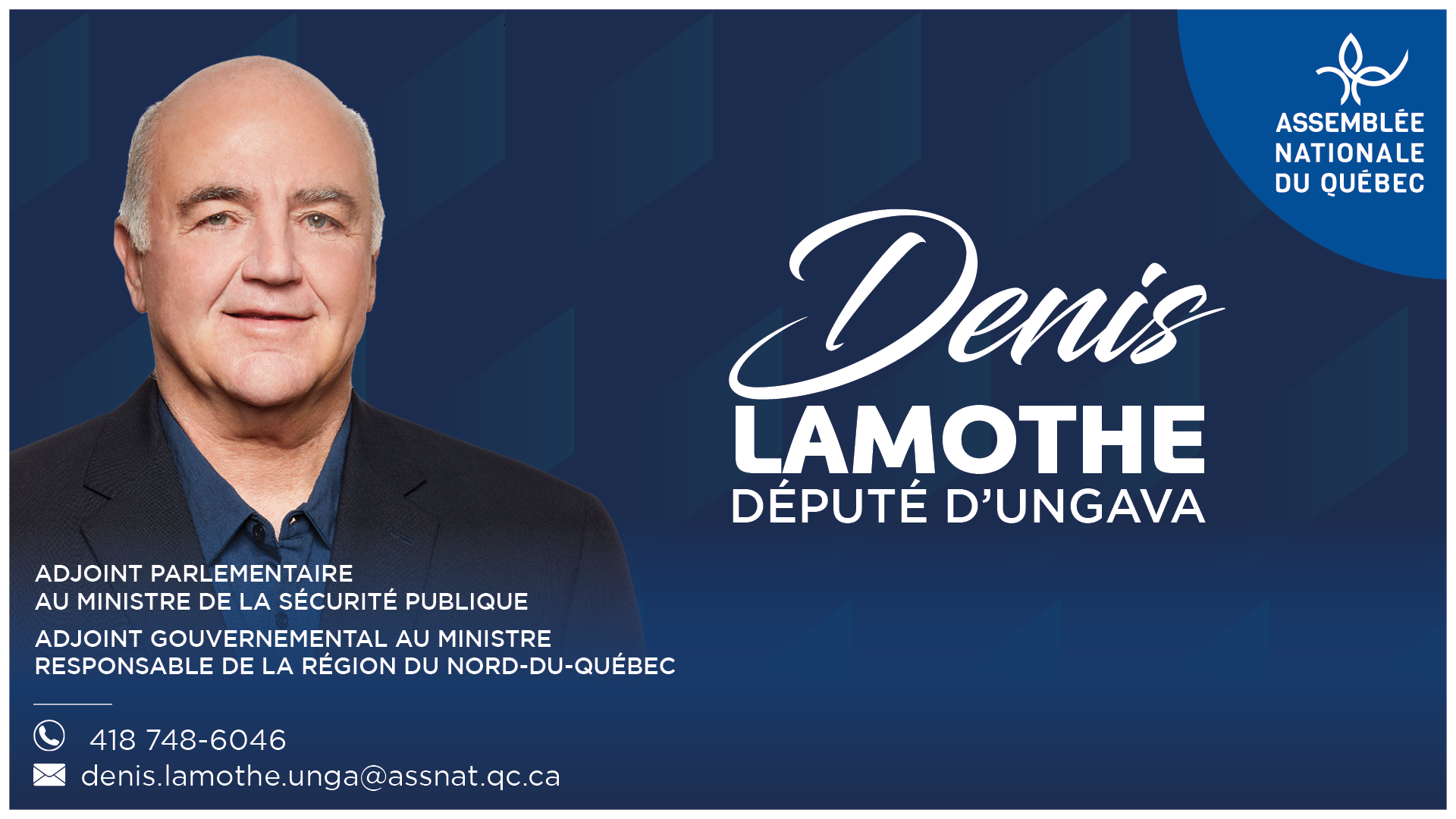 Denis Lamothe, Député d'Ungava